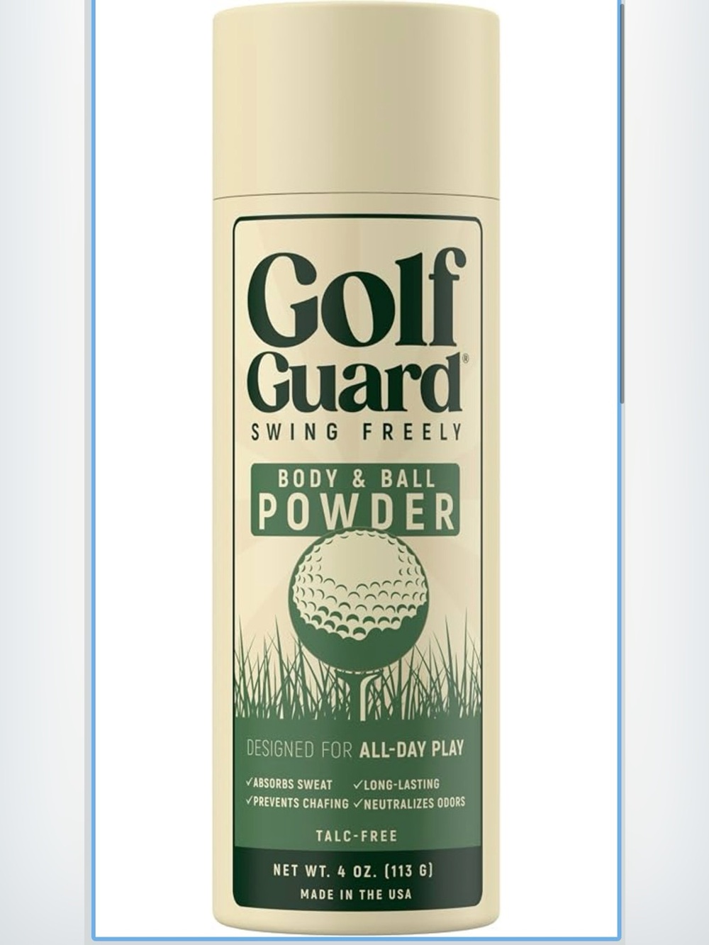 Golf Guard Anti-Chafing Body & Ball Powder